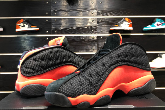 CLOT x Air Jordan 13 Low Black Infrared Shoes